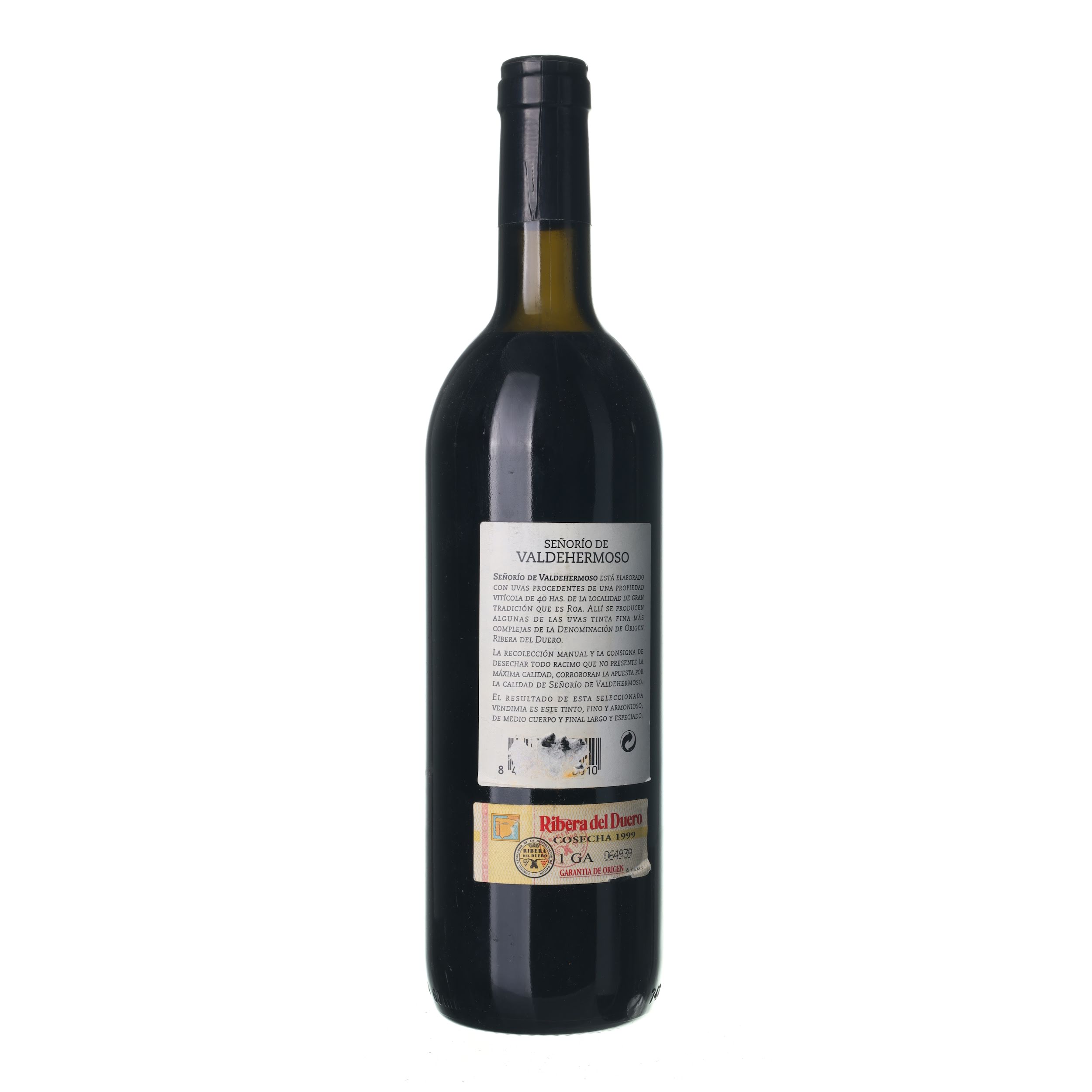 1999 Senorio de Valdehermoso Bodegas y Vinedos Valderiz S.L. (0,75l) – Obrázok 2