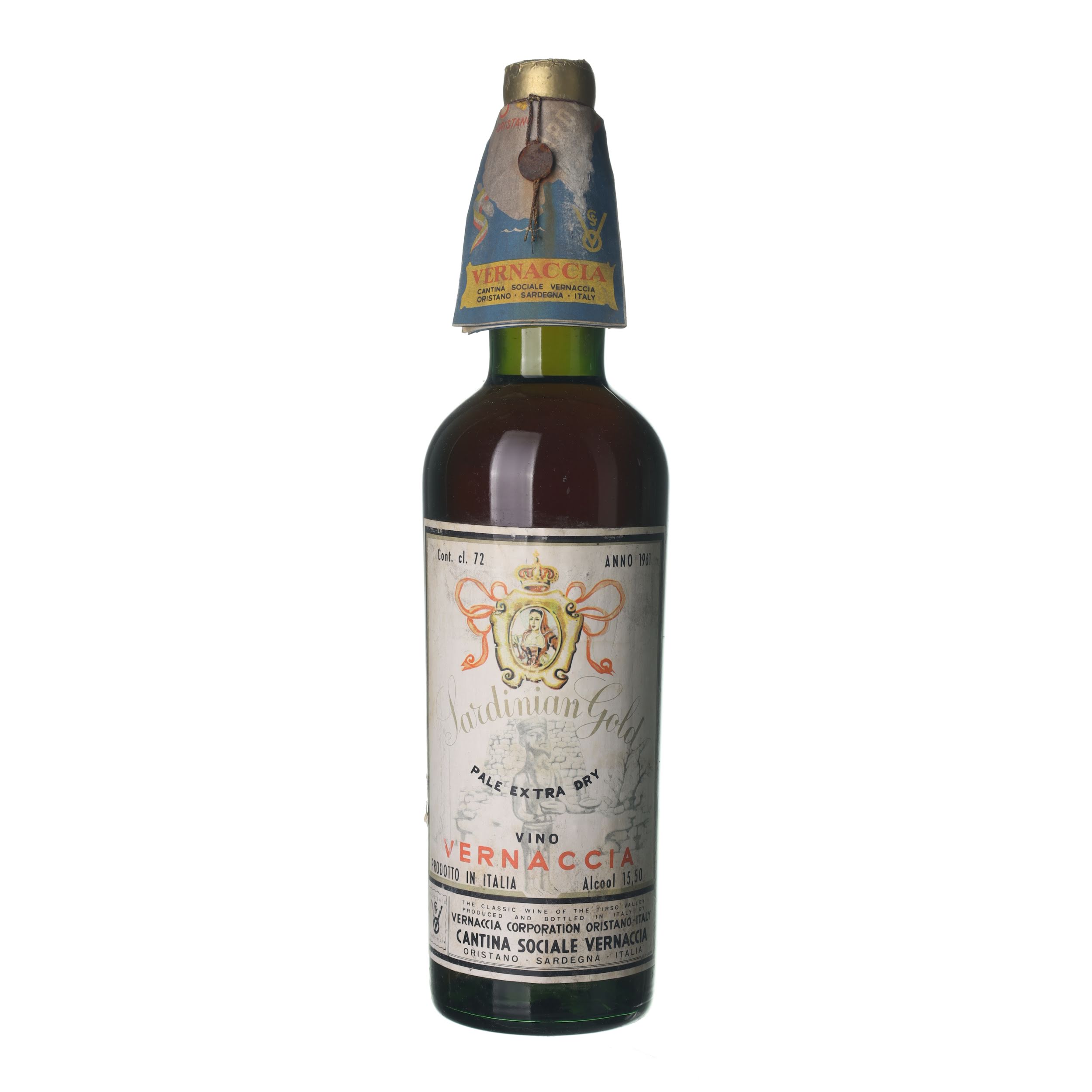 1961 Vernaccia Cantina Sociale Vernaccia (0,75l)