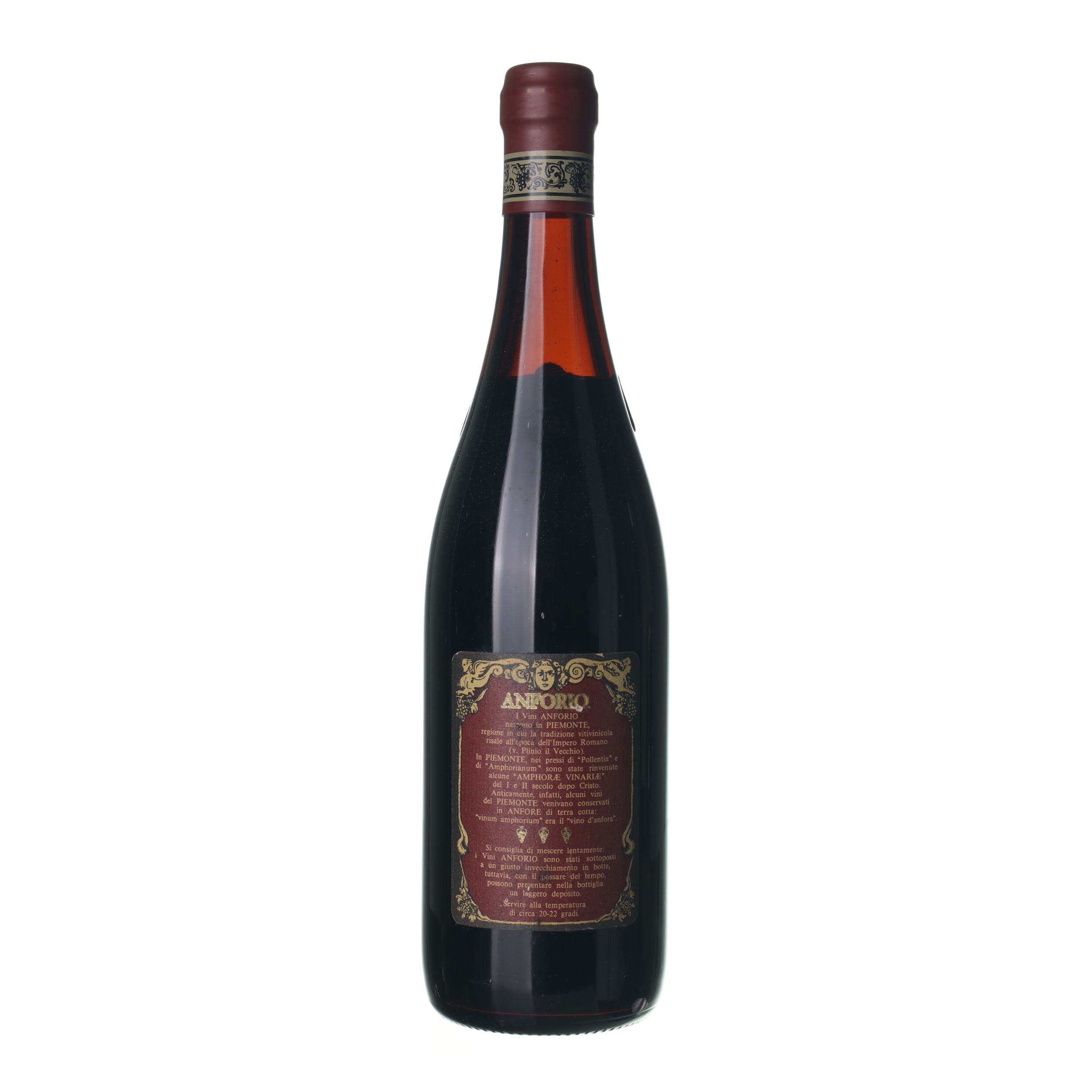 1967 Barolo Riserva Anforio (0,75l) – Obrázok 2