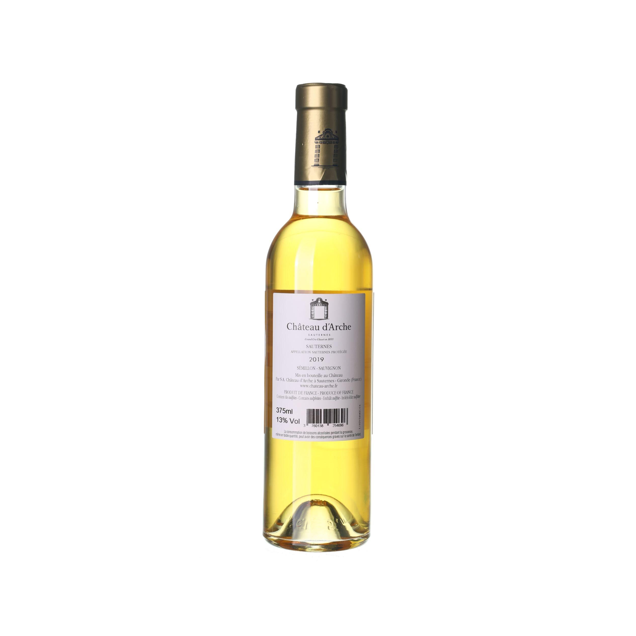 2019 Sauternes Grand Cru Château D'Arche 0,375 l (0,375l) – Obrázok 2