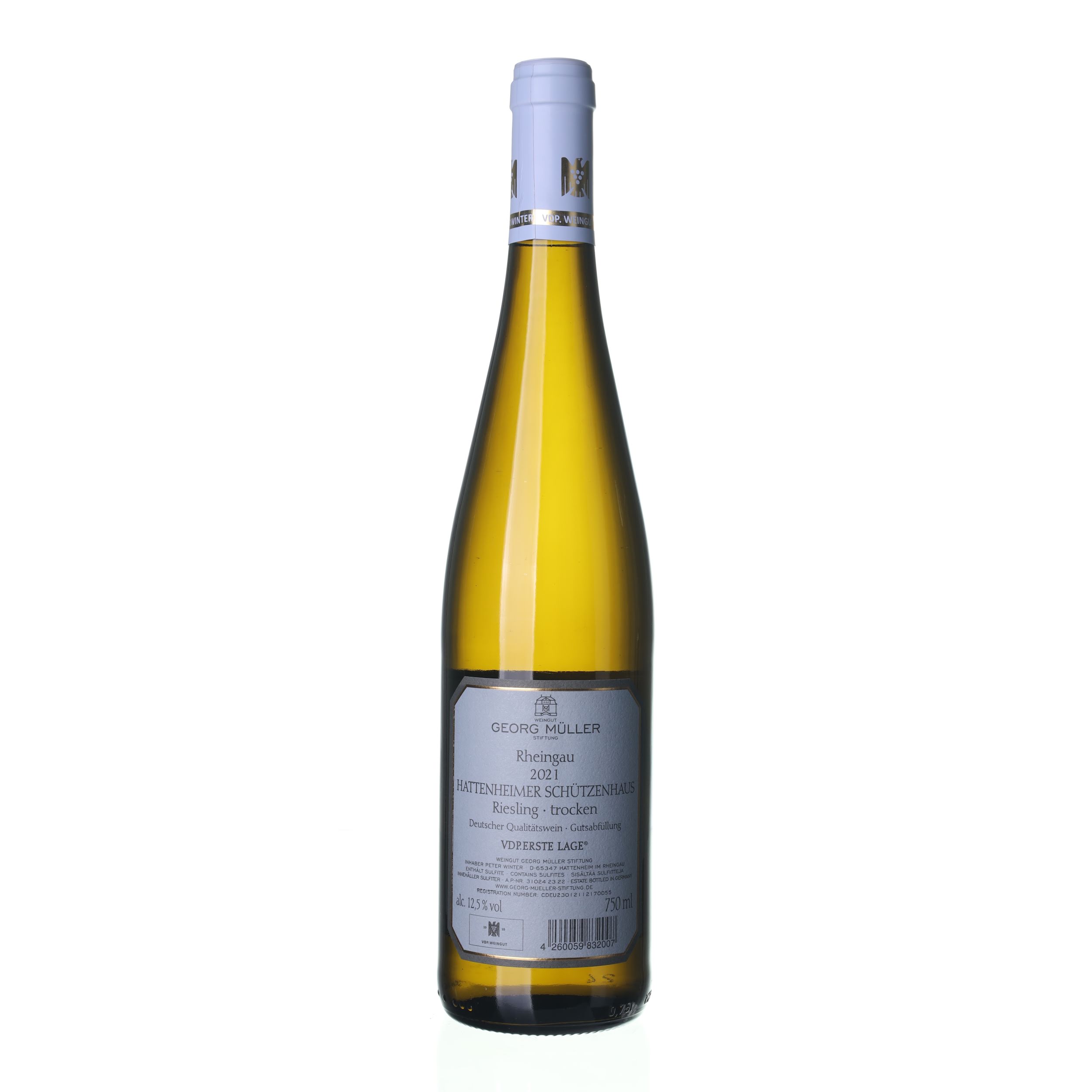 2021 Rizling rýnsky / Riesling Erste Lage Weingut Georg Müller Stiftung Hattenheimer Schützenhaus (0,75l) – Obrázok 2