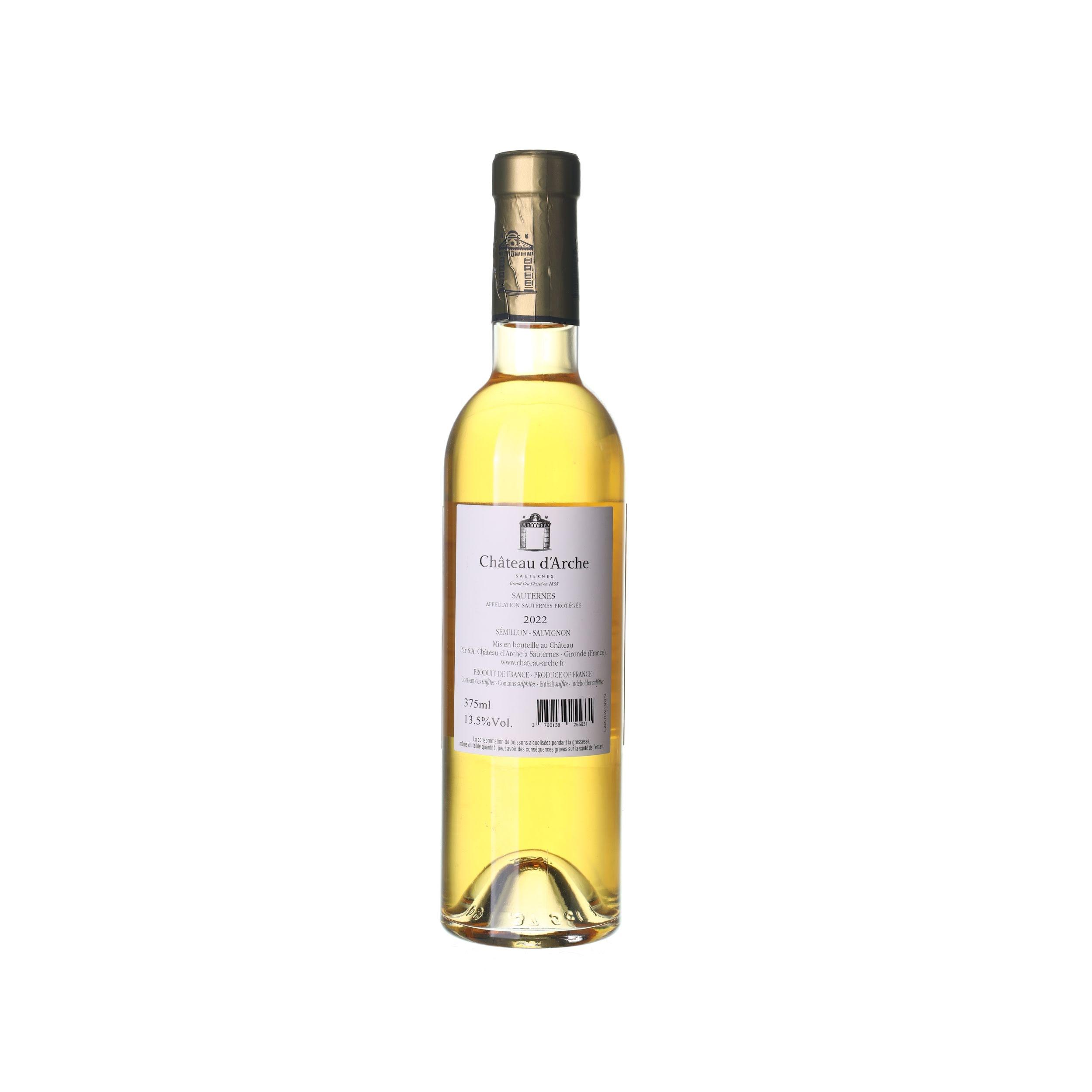 2022 Sauternes Grand Cru Château D'Arche 0,375 l (0,375l) – Obrázok 2