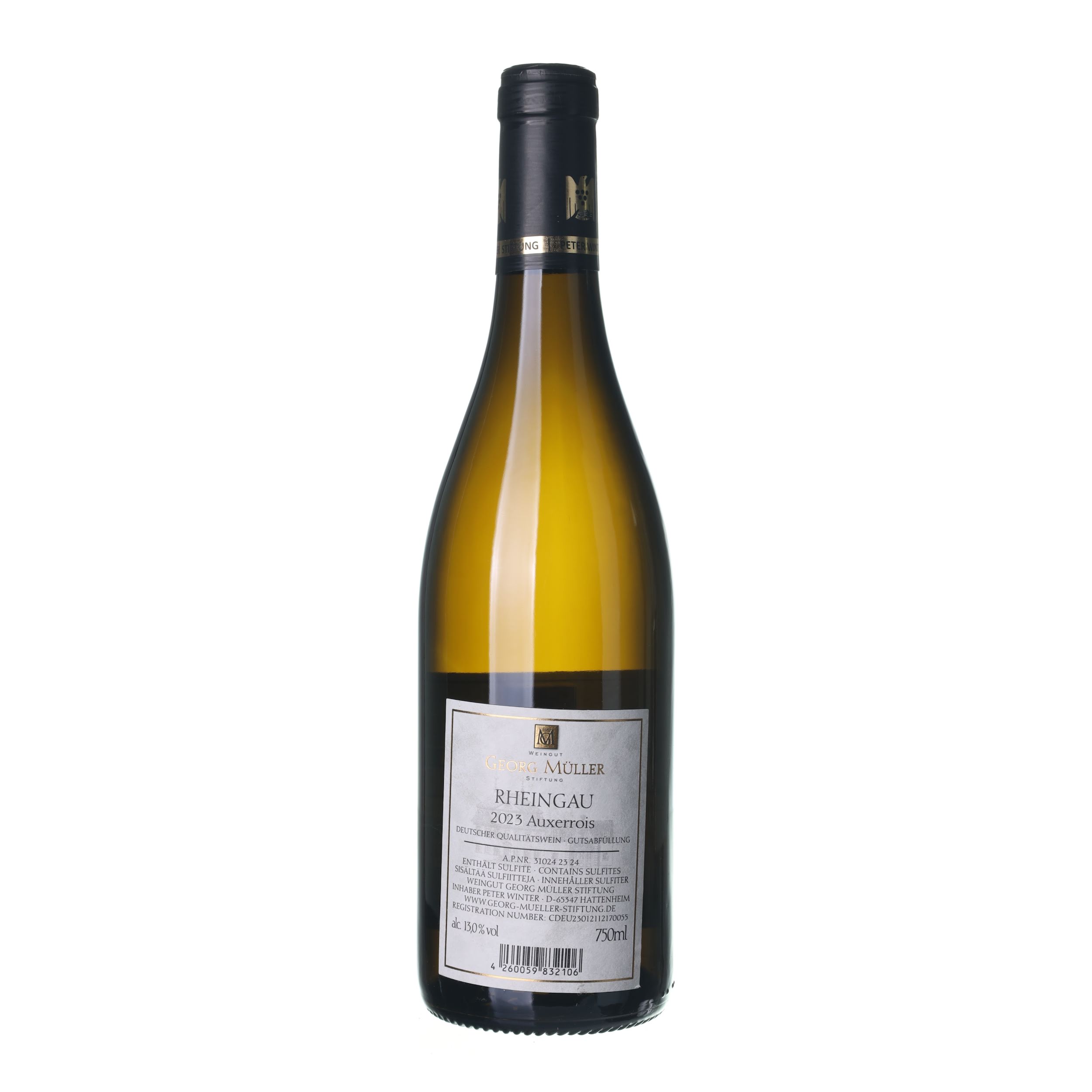 2023 Auxerrois Weingut Georg Müller Stiftung (0,75l) – Obrázok 2