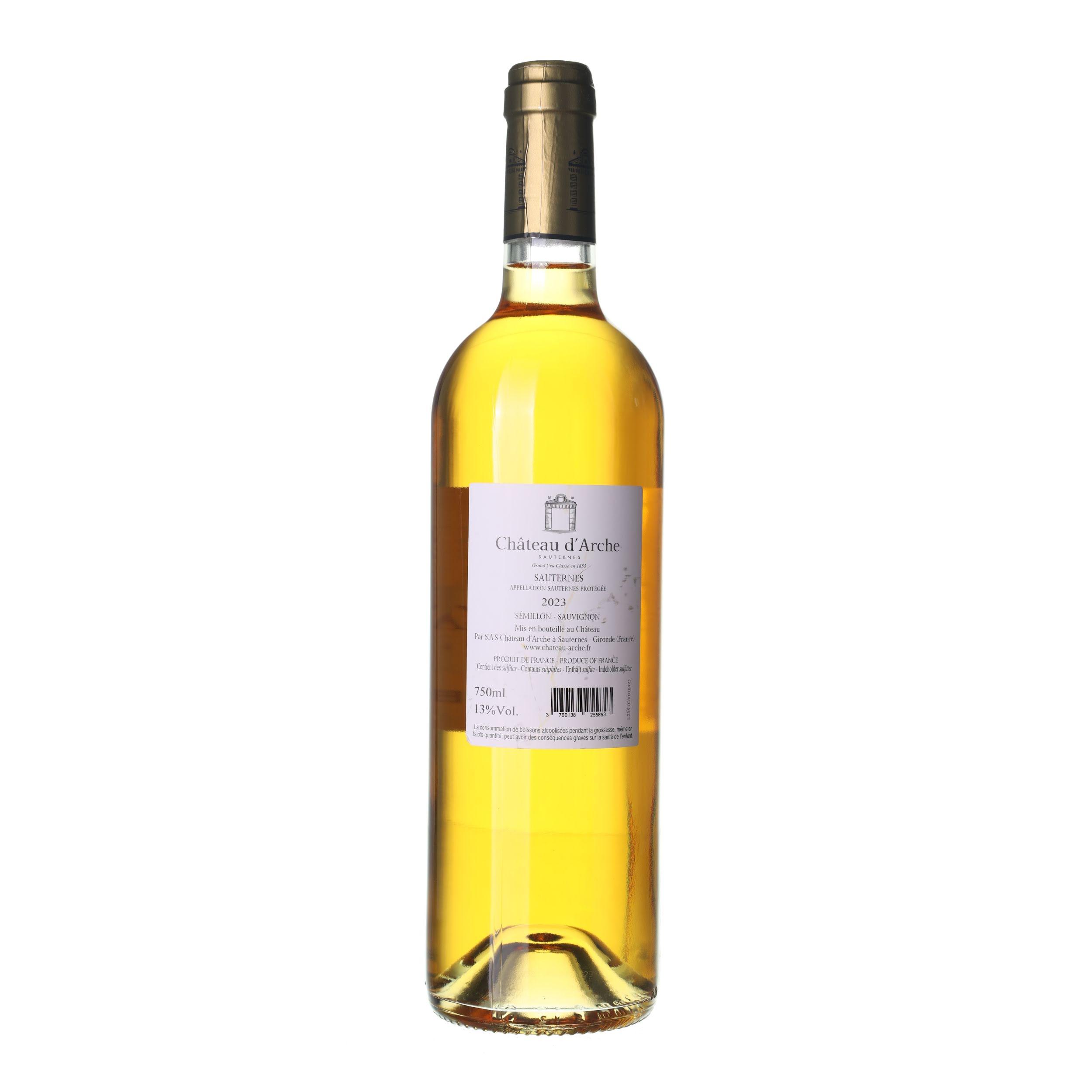 2023 Sauternes Grand Cru Château D'Arche (0,75l) – Obrázok 2