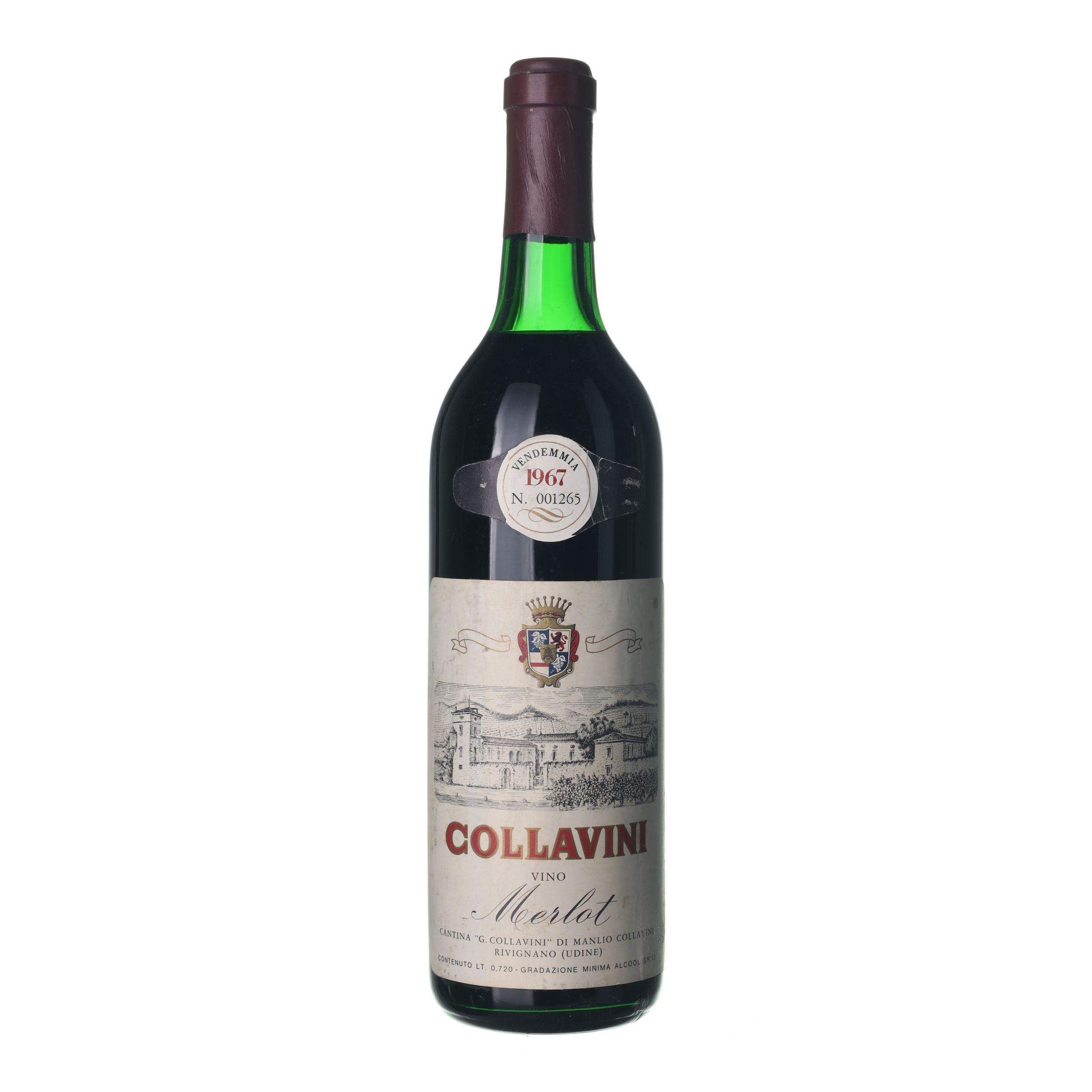 1967 Merlot Giovanni Collavini (0,75l)