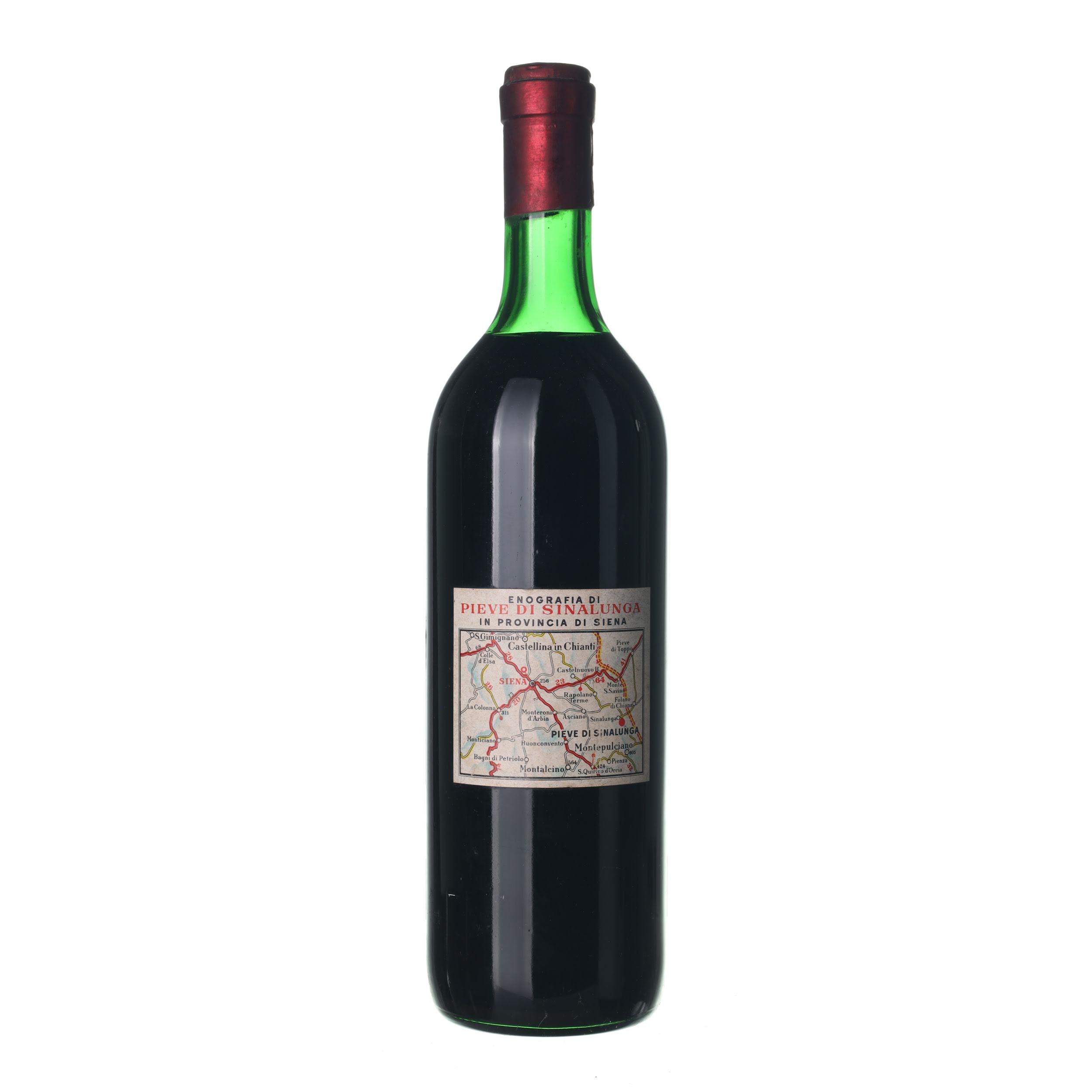 1967 Vino Nobile di Montepulciano Fassati (0,75l) – Obrázok 2