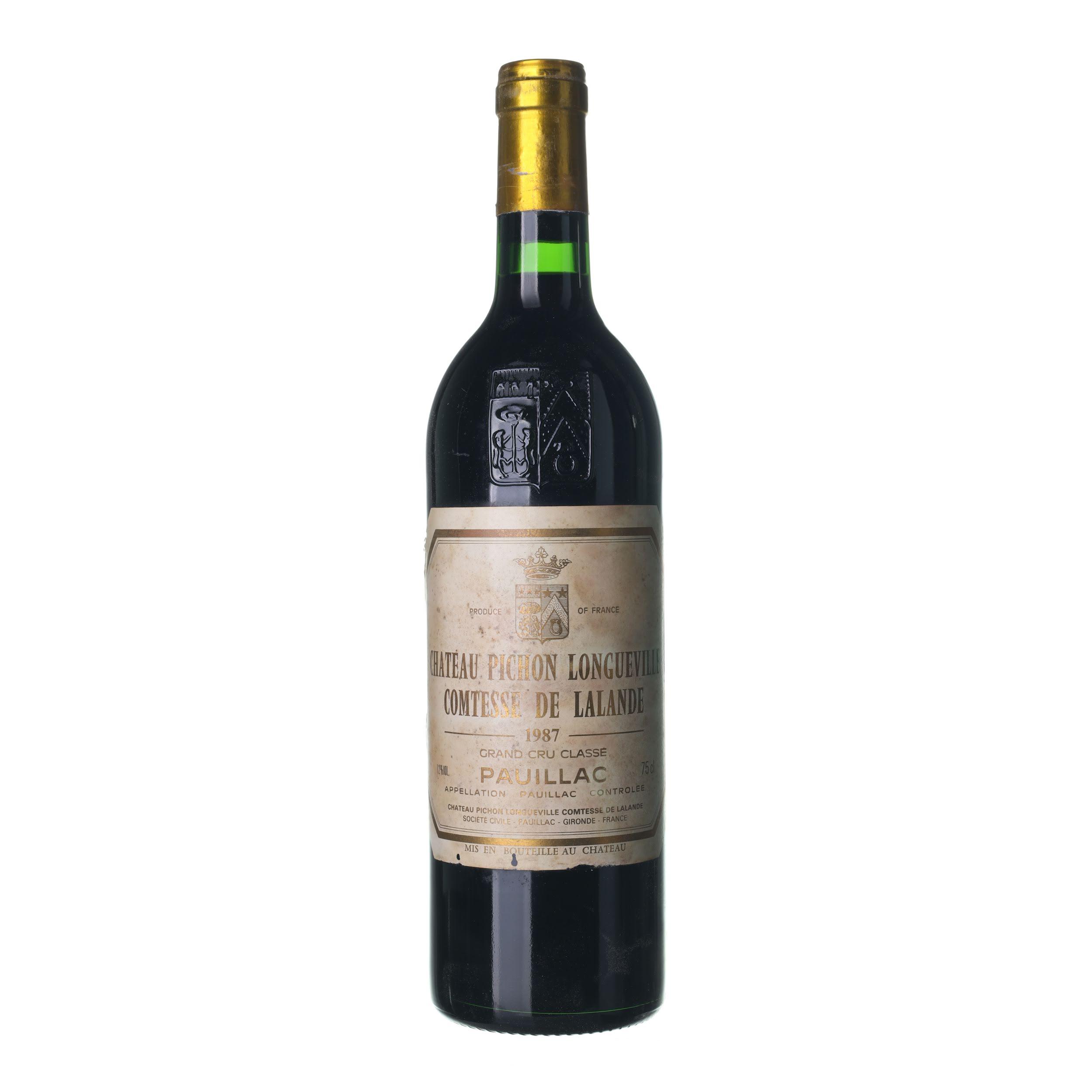 1987 Pauillac Grand Cru Château Pichon Longueville (0,75l)