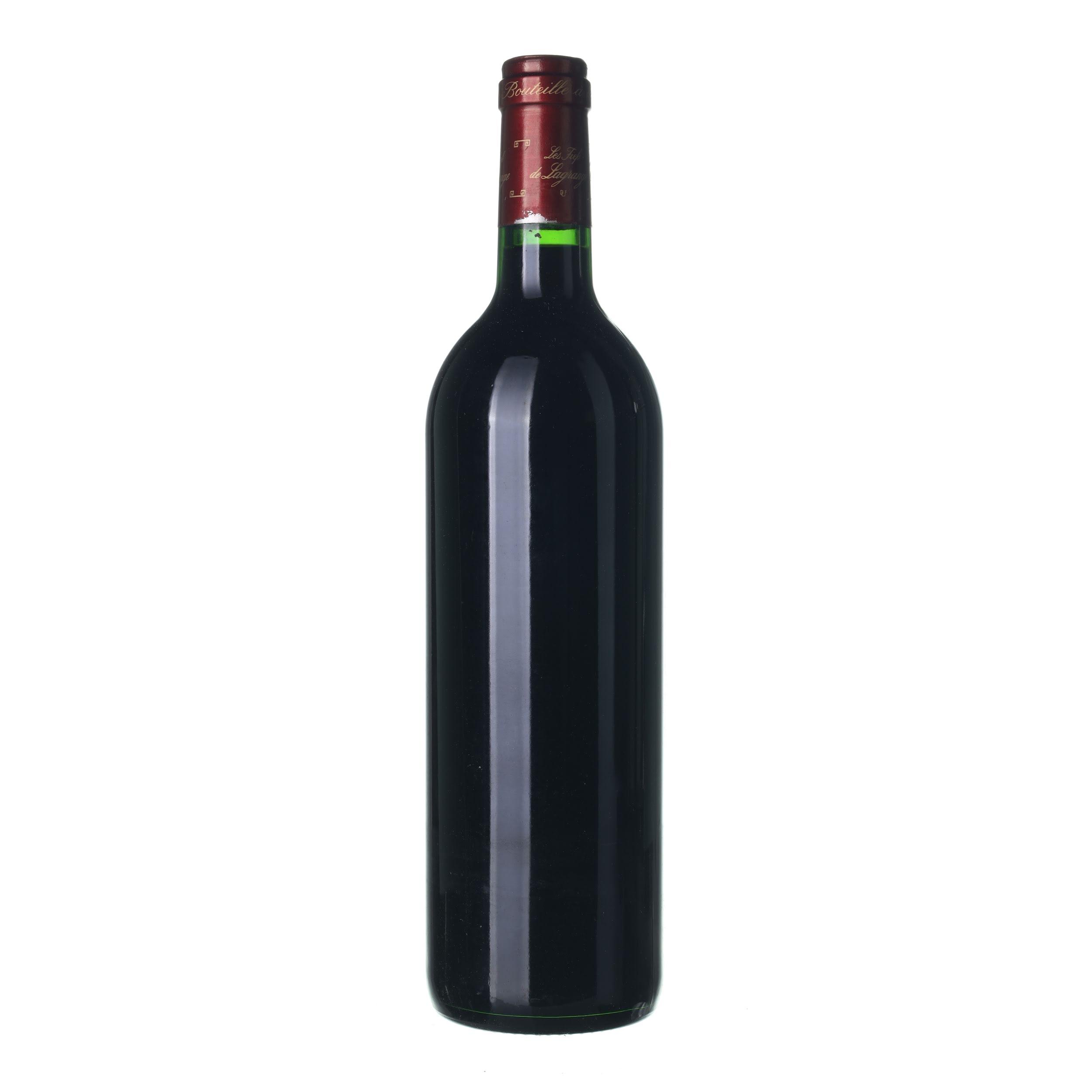 1996 Saint-Julien Château Lagrange (0,75l) – Obrázok 2