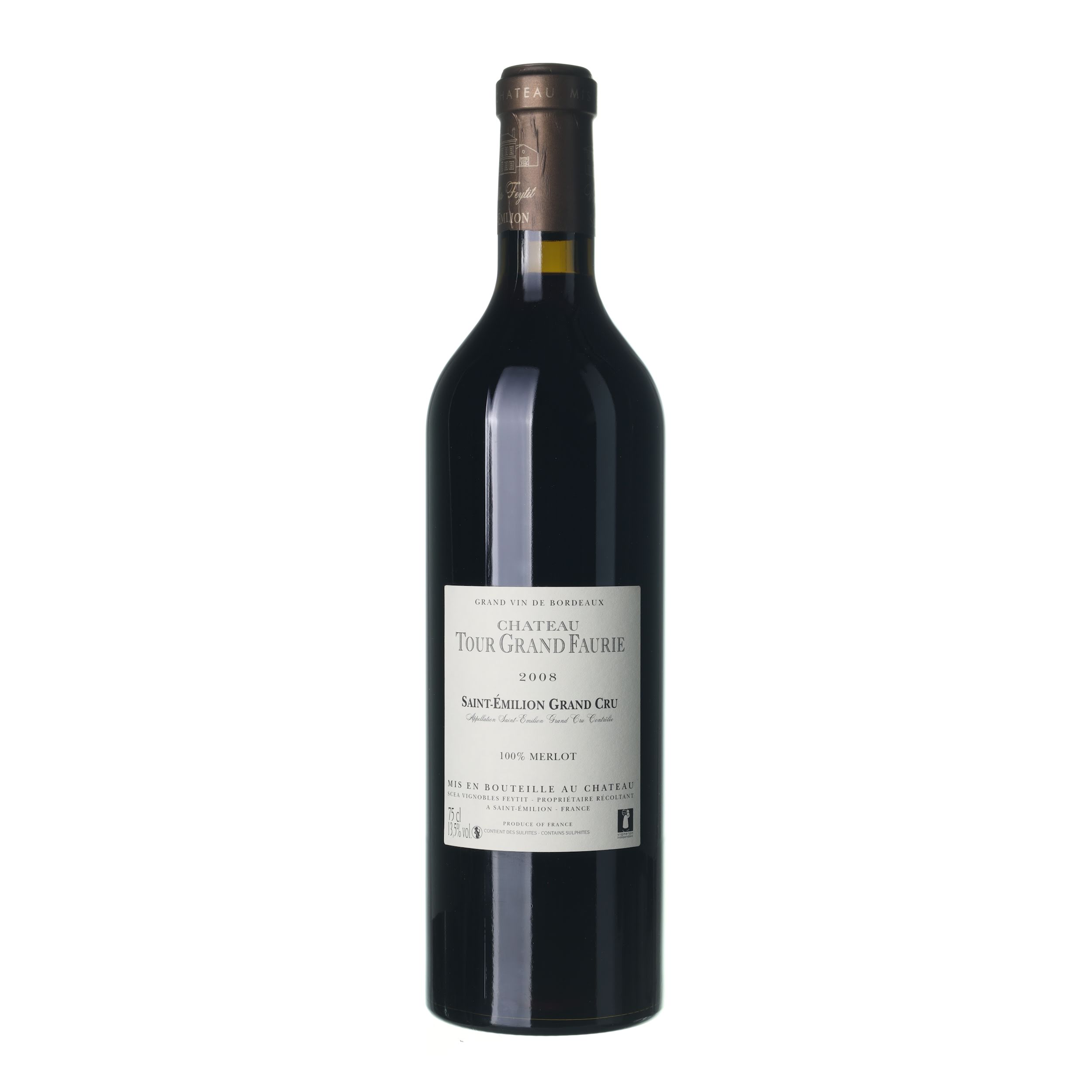 2008 Saint-Emilion Grand Cru Chateau Tour Grand Faurie (0,75l) – Obrázok 2