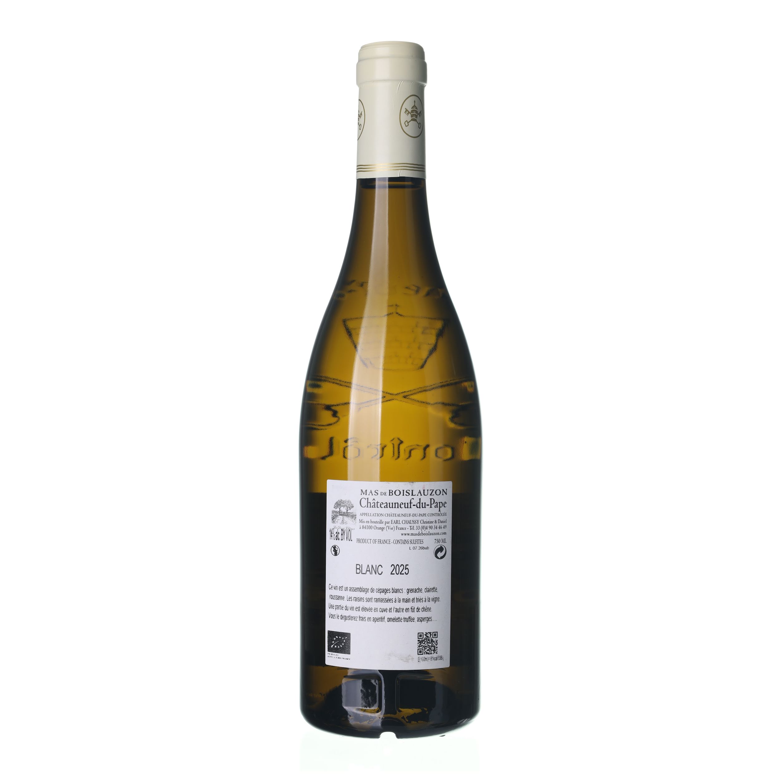 2025 Châteauneuf du Pape BIO Mas de Boislauzon (0,75l) – Obrázok 2