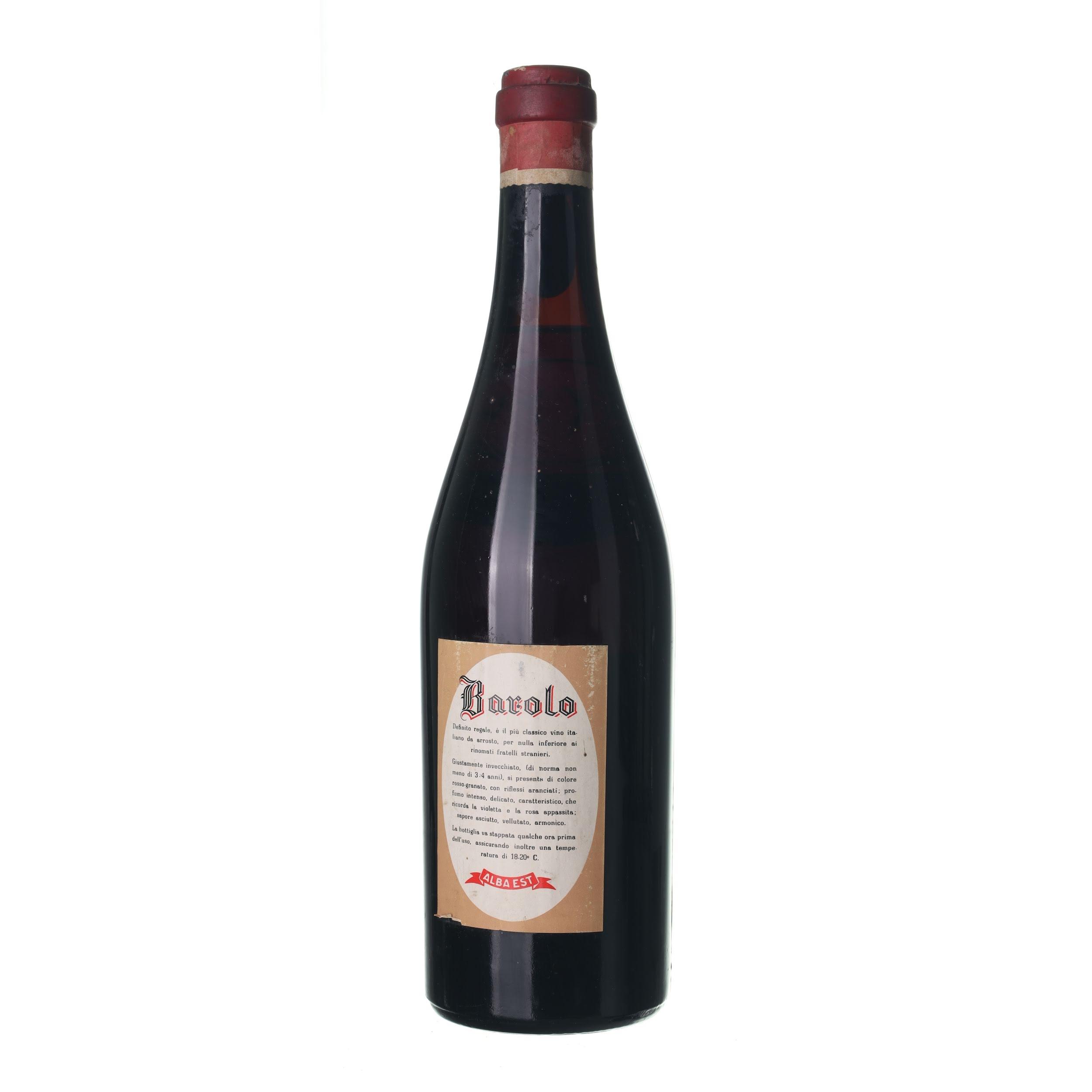 1961 Barolo Riserva Terre del Barolo (0,72l) – Obrázok 2
