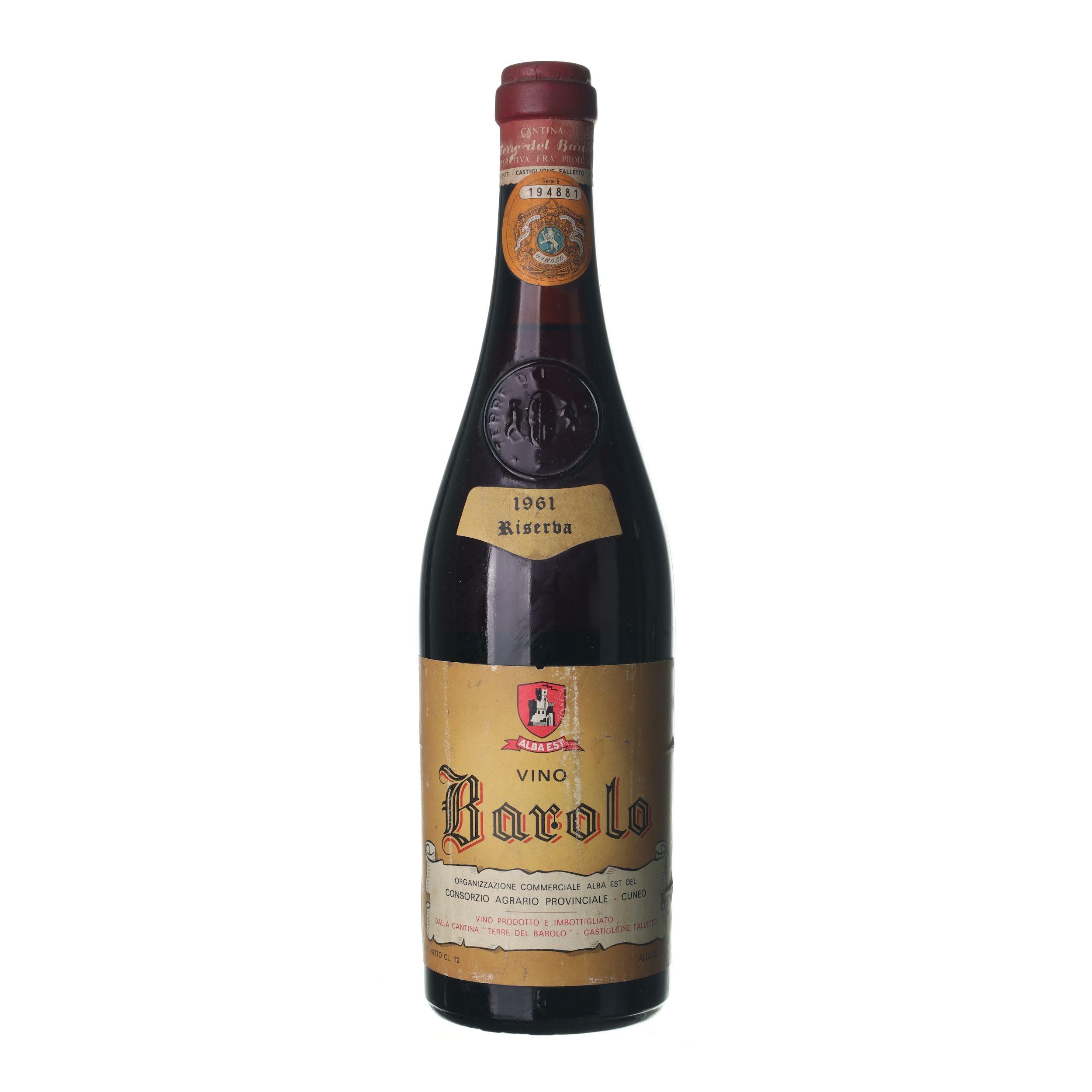 1961 Barolo Riserva Terre del Barolo (0,72l)