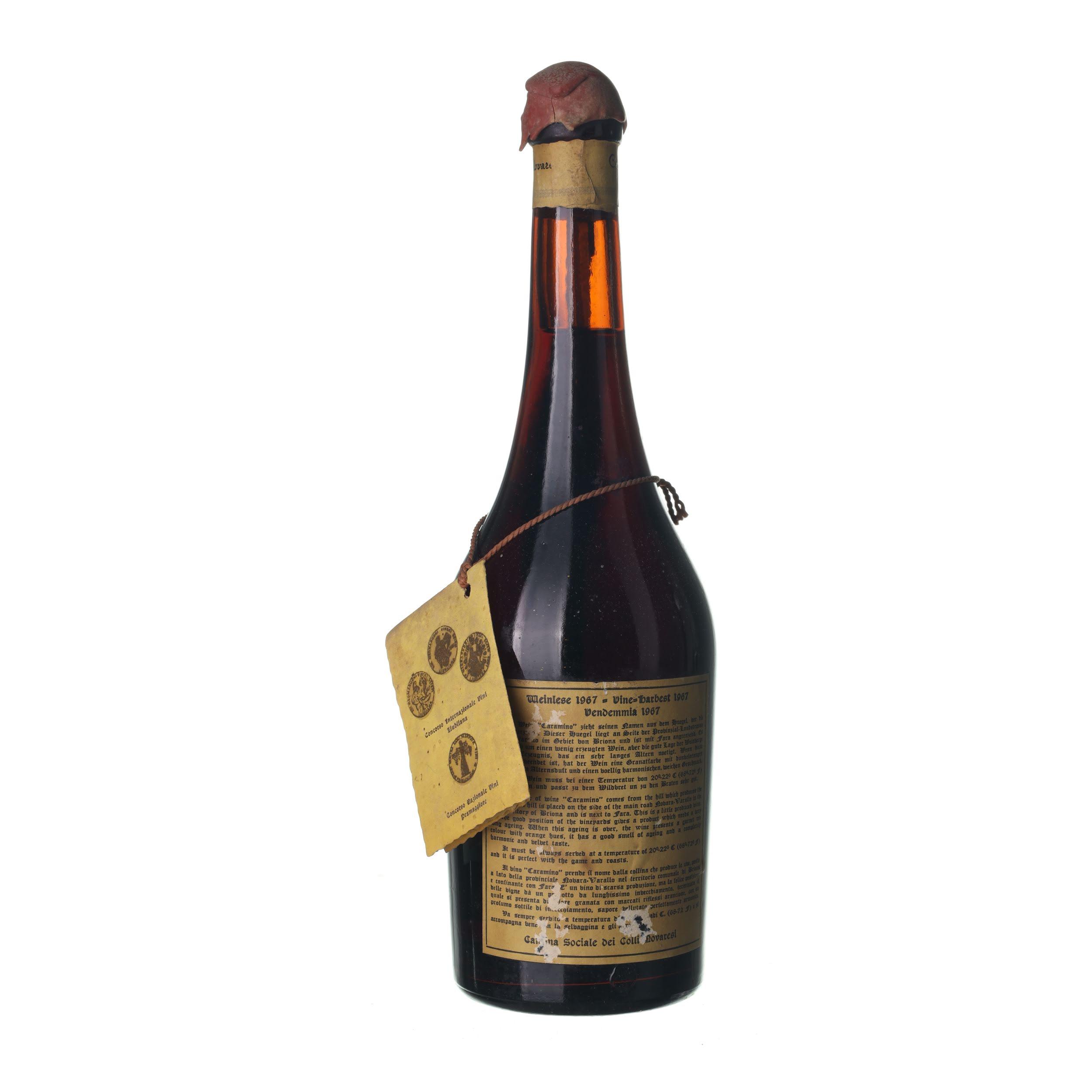 1967 Caramino Riserva Cantina Sociale dei Colli Novaresi (0,75l) – Obrázok 2