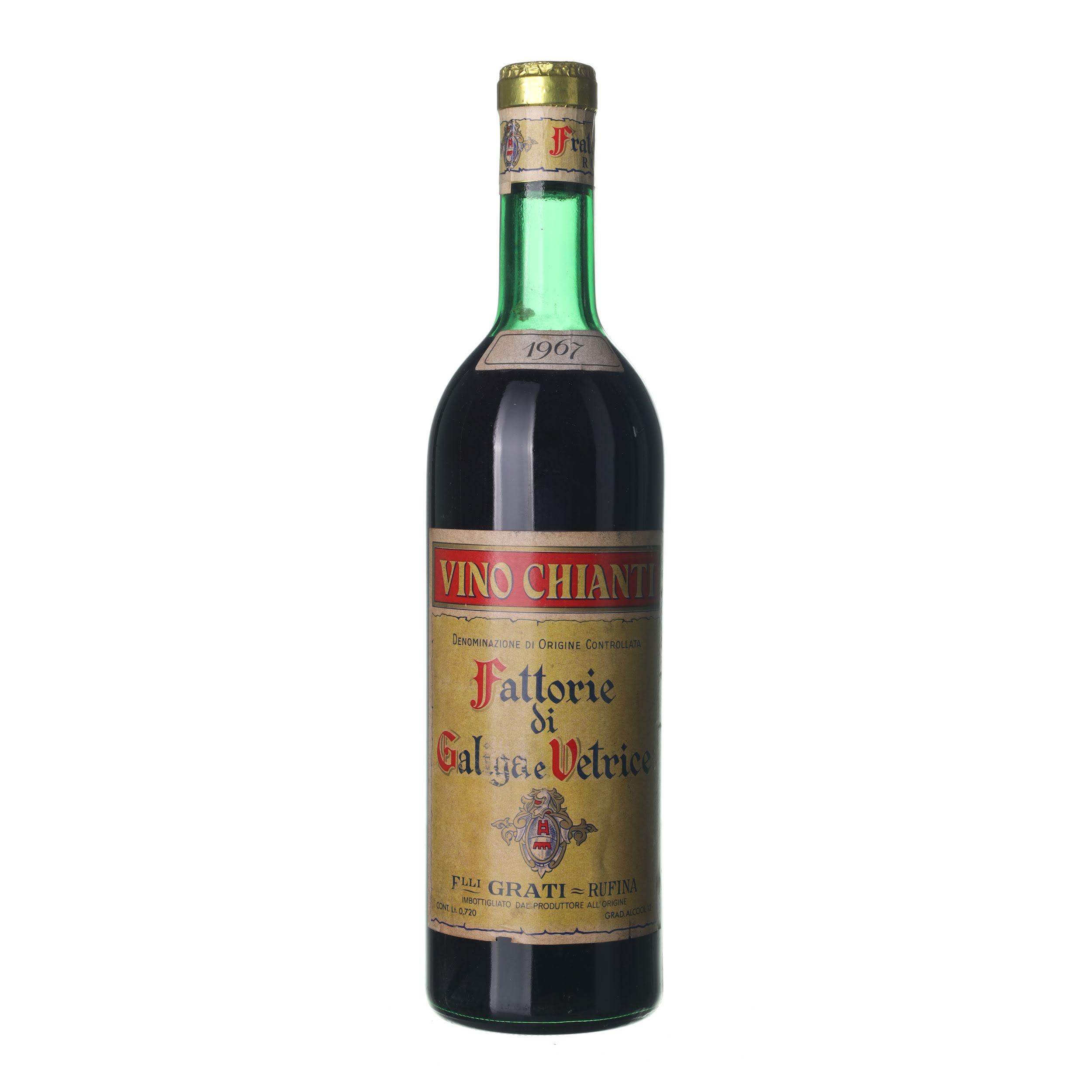 1967 Chianti Fattorie Galiga e Vetrice (0,75l)