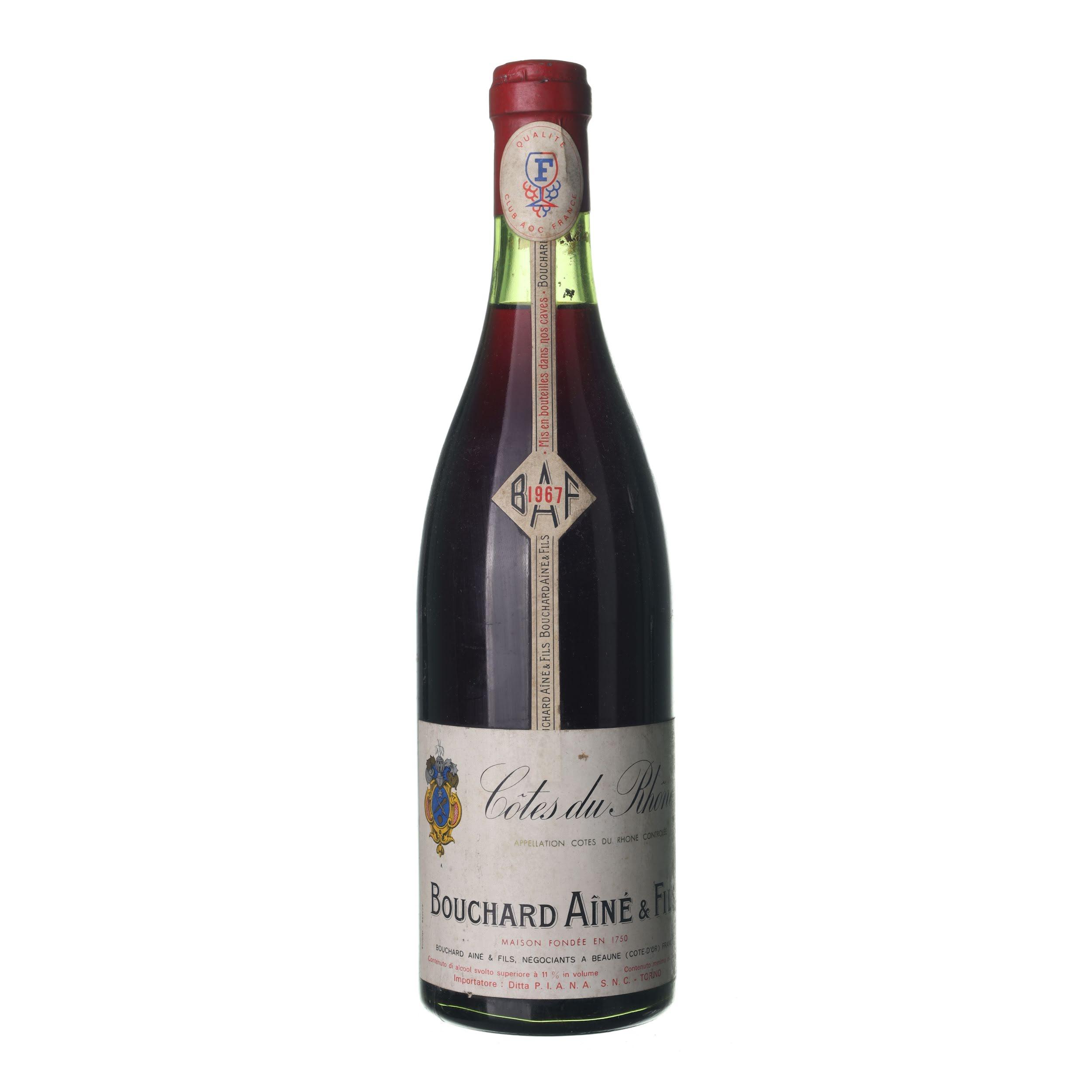 1967 Côtes du Rhône Bouchard Ainé & Fils (0,75l)