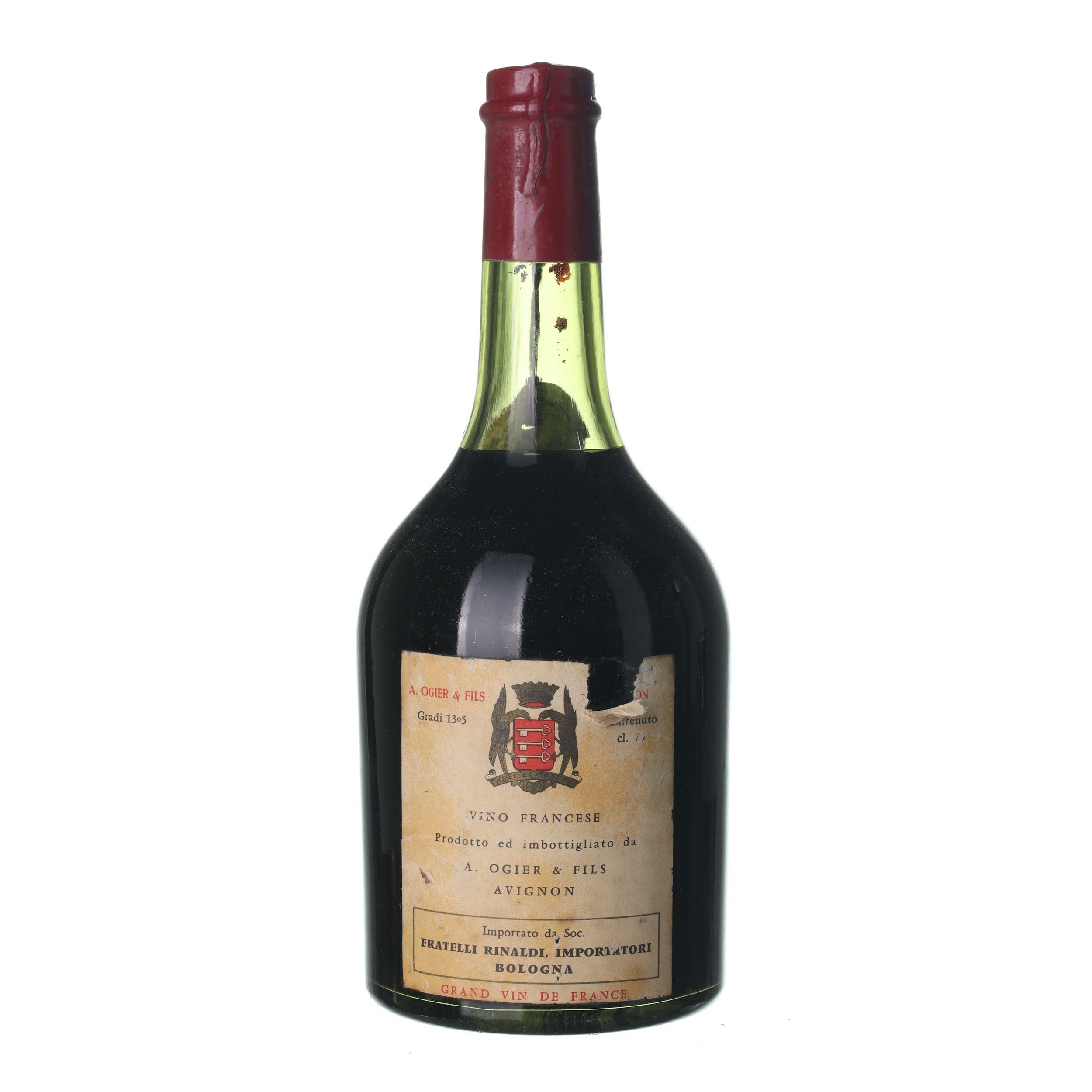 1967 Côtes du Rhône H. Ogier & Fils (0,75l) – Obrázok 2
