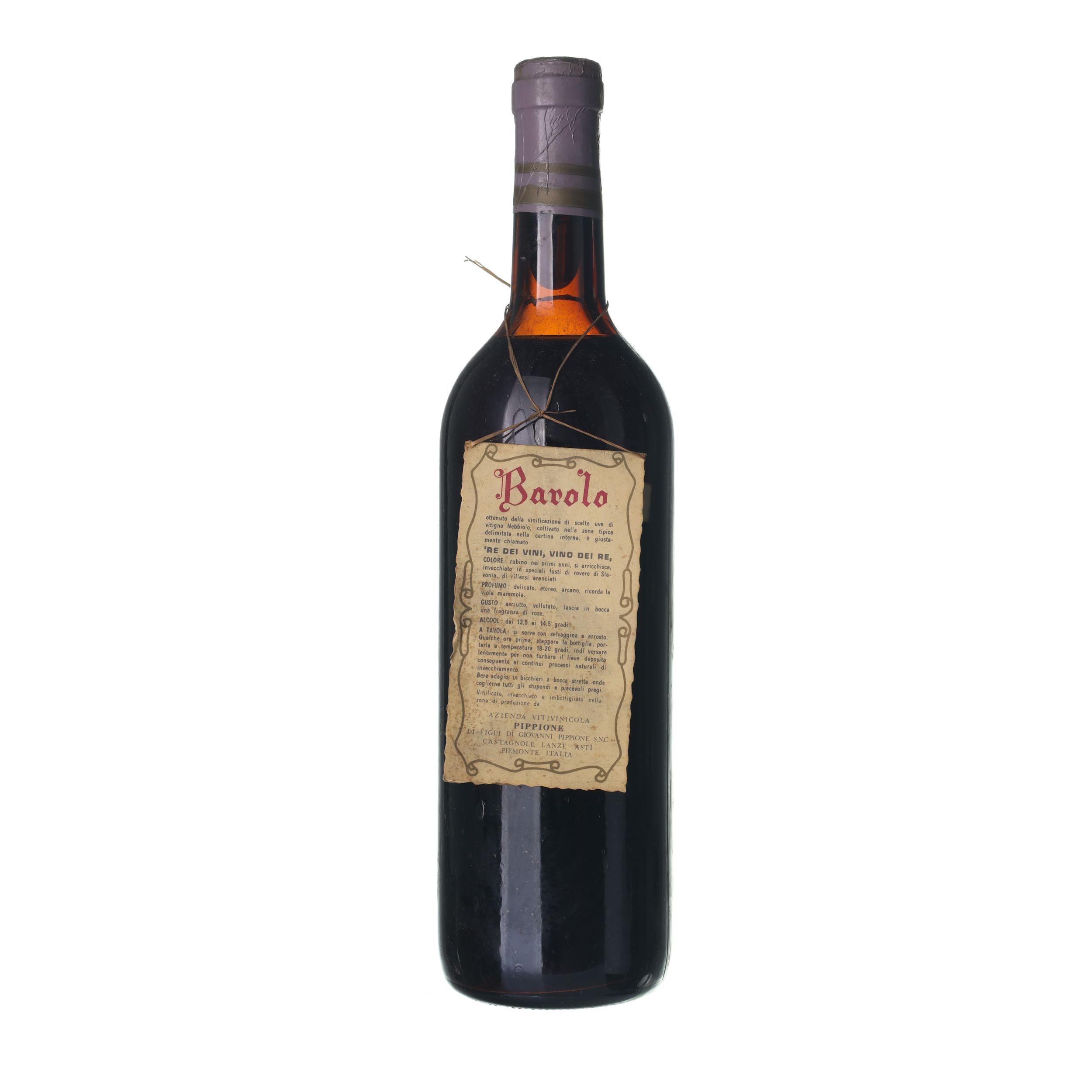 1968 Barolo Pippione (0,72l) – Obrázok 2