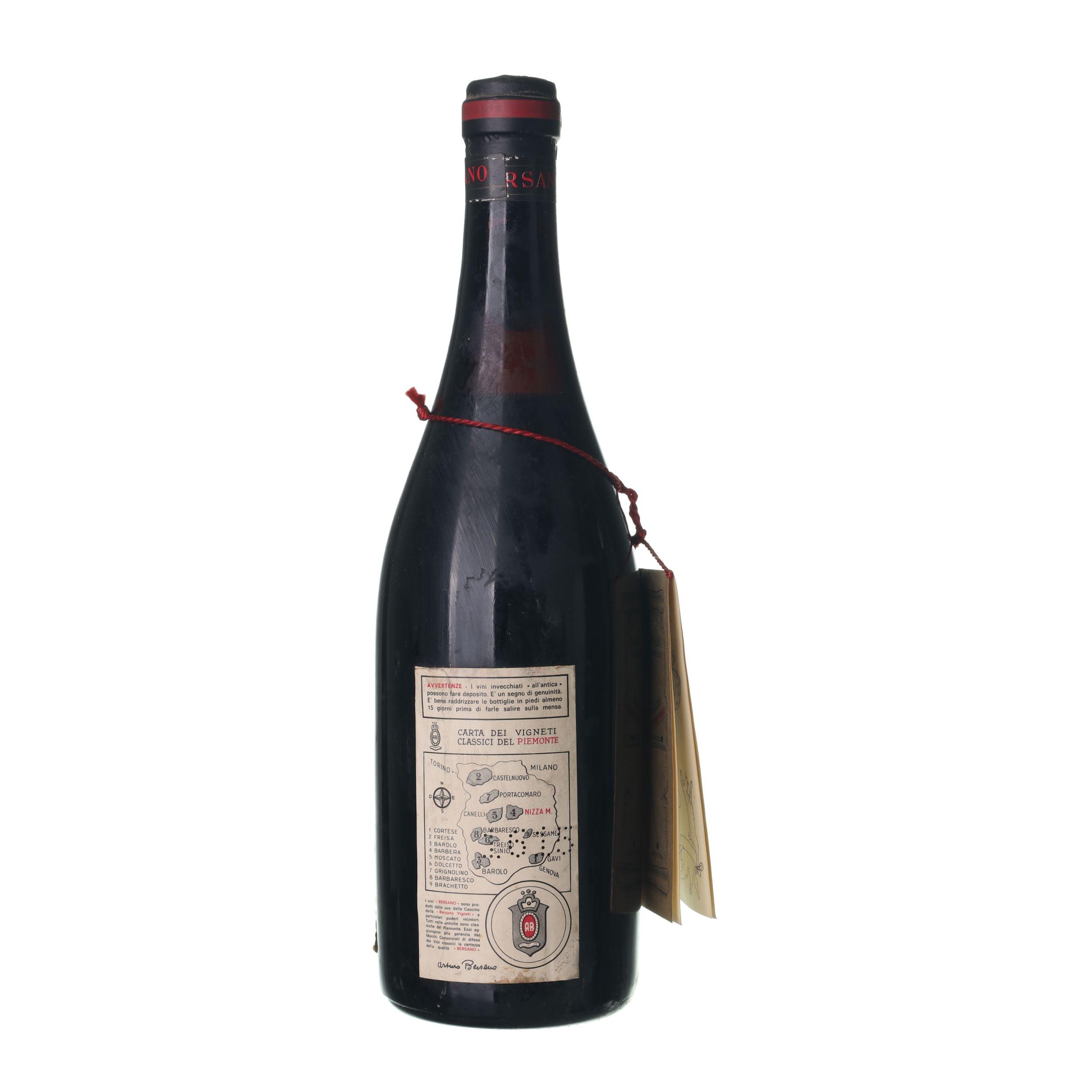 1969 Barbera d´Asti Riserva Bersano (0,72l) – Obrázok 2