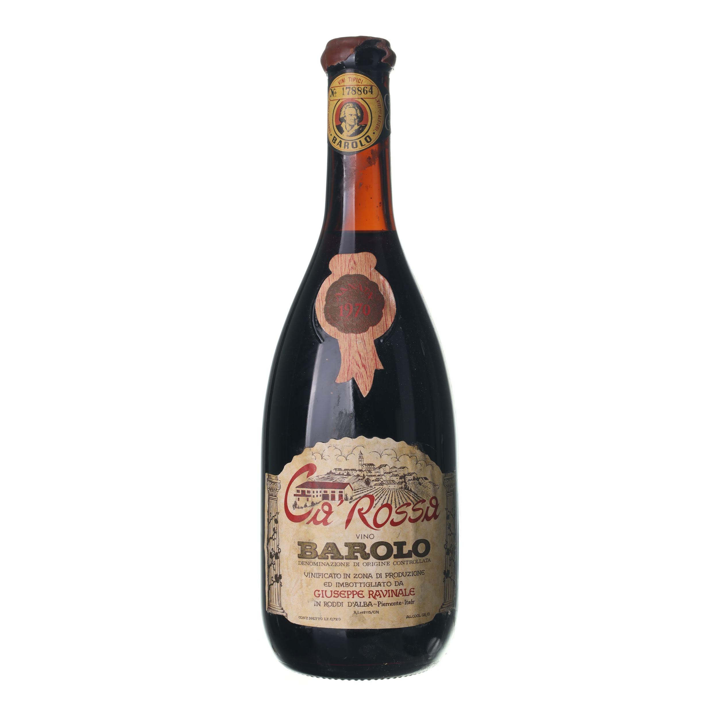 1970 Barolo Giuseppe Ravinale (0,72l)