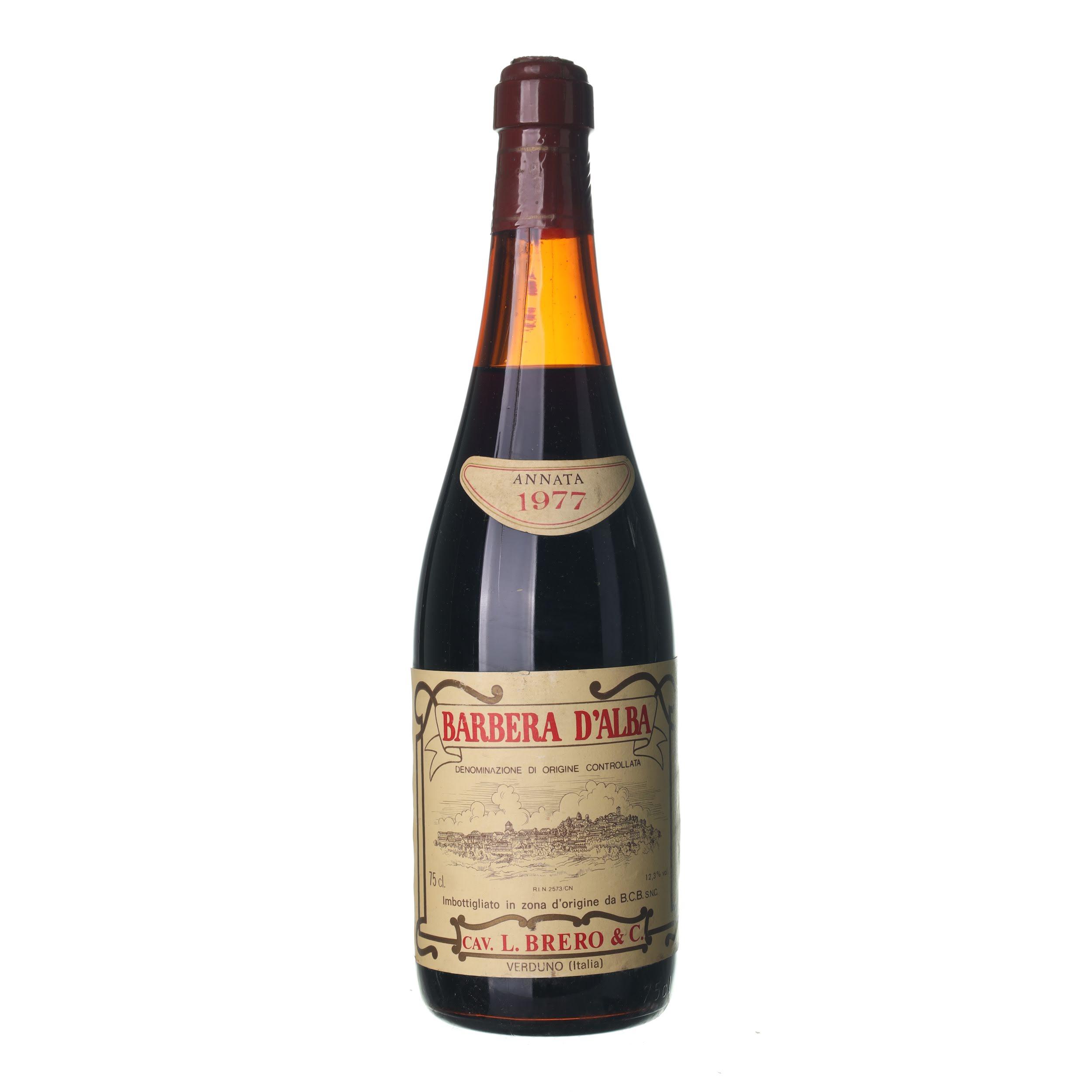 1977 Barbera d´Alba Brero (0,75l)