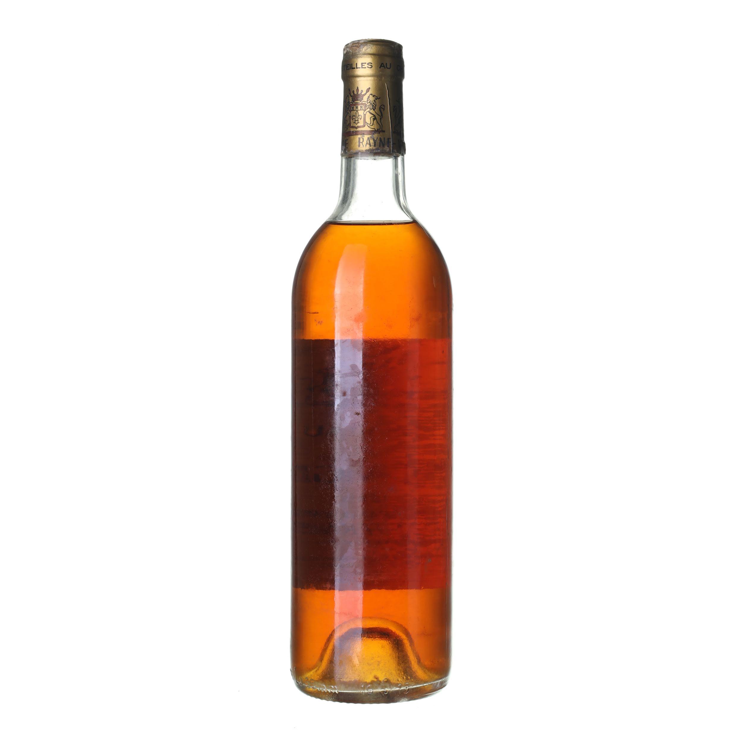 1986 Sauternes Grand Cru Château de Rayne Vigneau (0,75l) – Obrázok 2