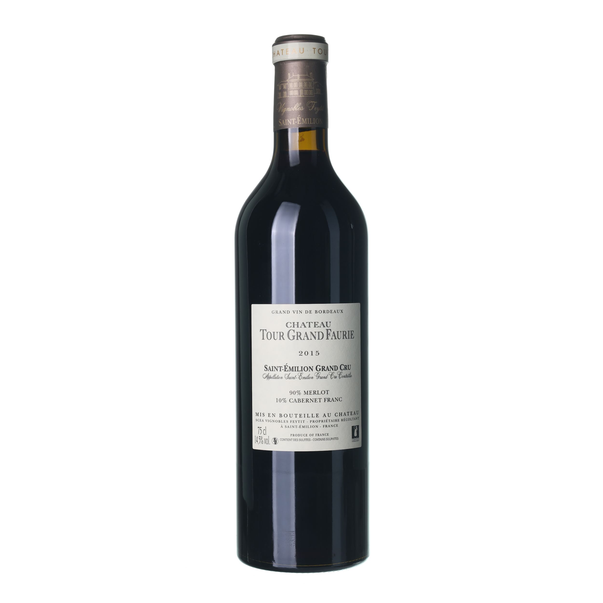 2015 Saint-Emilion Grand Cru Chateau Tour Grand Faurie (0,75l) – Obrázok 2